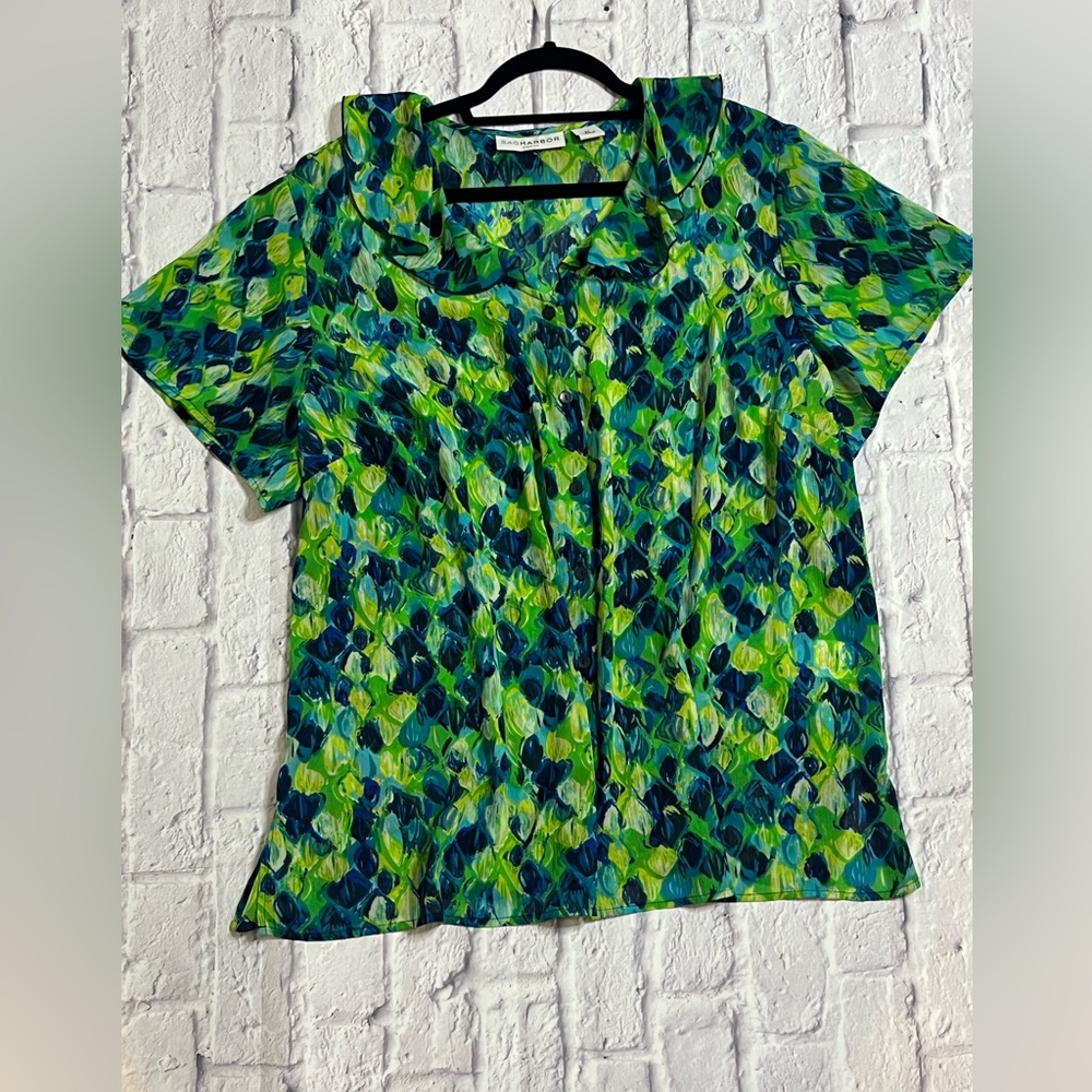 SAG Harbor women's blouse 2X